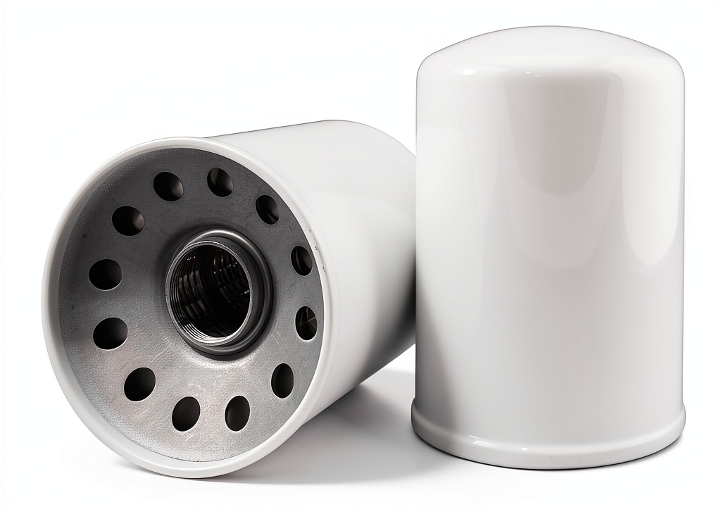 Big Filter hydraulic filter installed in industrial equipment