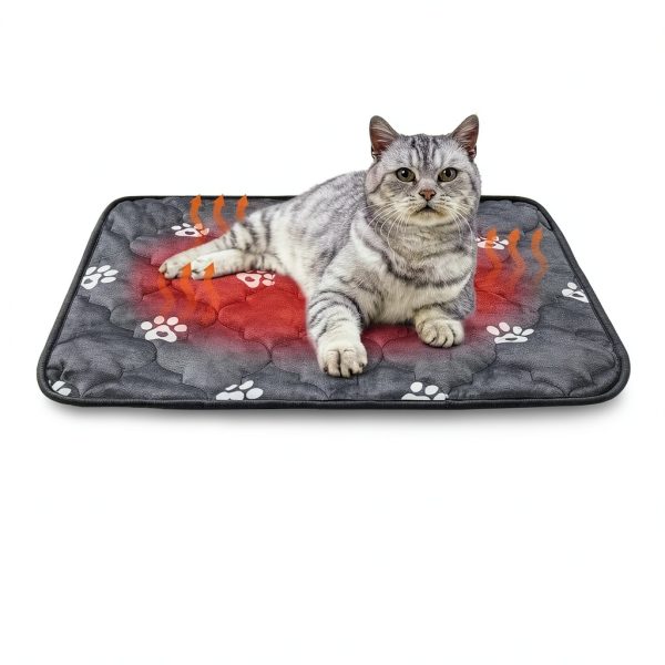 BEAUTYZOO Self Warming Pet Mat Cat Bed Mat Machine Washable-1