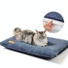 TIMSUNBER Self Warming Cat Bed Double Padded Removable-4