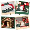 Clysee Christmas Cat Bed Self Heating Pet Mat Holiday Design-3