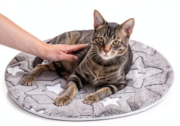 VitalCozy Self Warming Pet Pad Cat Bed Mat Machine Washable-2