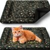 Clysee Christmas Cat Bed Self Heating Pet Mat Holiday Design-0