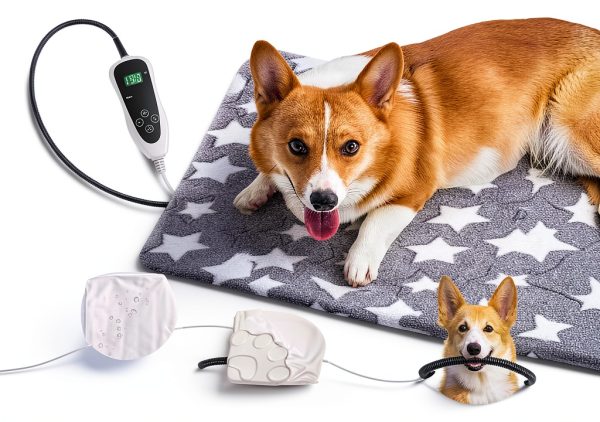 Newget Pet Heating Pad Adjustable Temperature Waterproof-4