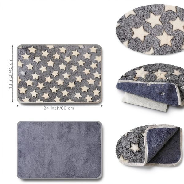 Clysee Self Warming Cat Bed Mat Waterproof Pet Blanket-1