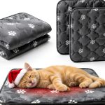 BEAUTYZOO Self Warming Pet Mat Cat Bed Mat Machine Washable-0