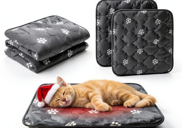 BEAUTYZOO Self Warming Pet Mat Cat Bed Mat Machine Washable-0