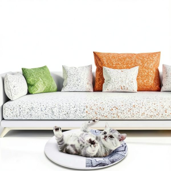 VitalCozy Self Warming Pet Pad Cat Bed Mat Machine Washable-6