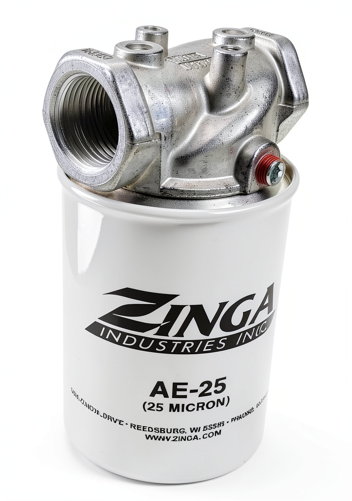 Generic Hydraulic Filter installed in an industrial hydraulic system