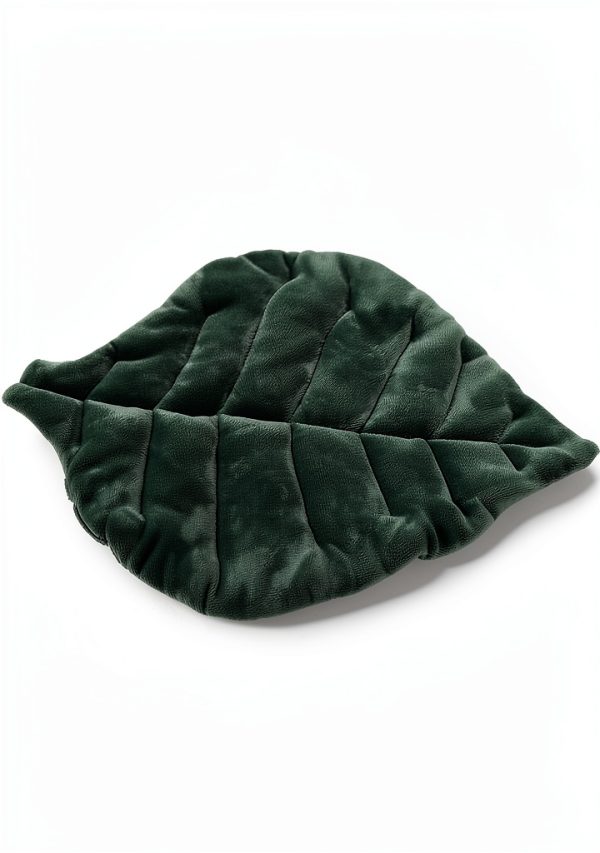 Rzxlszy Cat Leaf Mat Flannel Cotton Pet Bed Mat-1