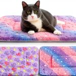 Tierecare Cat Blanket Lightweight Fleece Pet Bed Mat-0