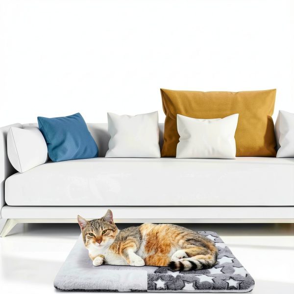 VitalCozy Self Warming Pet Mat Cat Dog Bed Heating Pad-3