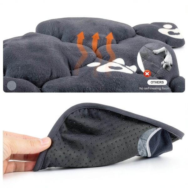 BEAUTYZOO Self Warming Pet Mat Cat Bed Mat Machine Washable-3
