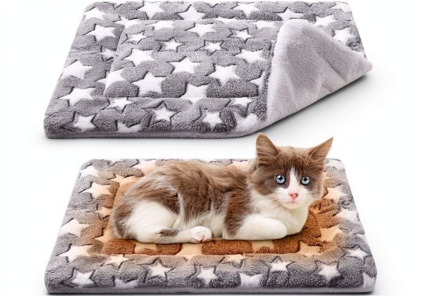 VitalCozy Self Warming Pet Mat Cat Dog Bed Heating Pad-0