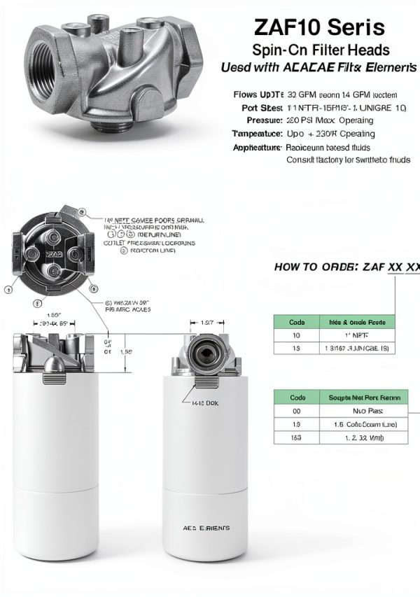 Generic Hydraulic Filter Industrial Grade 2 Pounds Weight-4