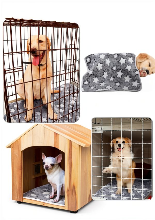 Clysee Self Warming Cat Bed Mat Waterproof Pet Blanket-4