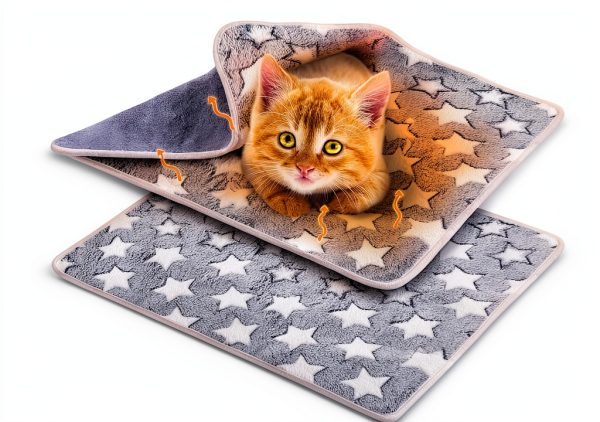 Clysee Self Warming Cat Bed Mat Waterproof Pet Blanket-0