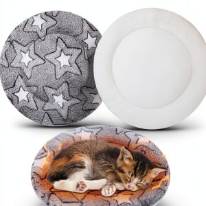 VitalCozy Self Warming Pet Pad Cat Bed Mat Machine Washable-0